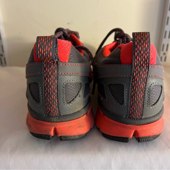 Women's NIKE FLEX TRAIL Gray + Orange H2O Repel Running Shoes Sneakers Size 10 - Picture 5 of 6